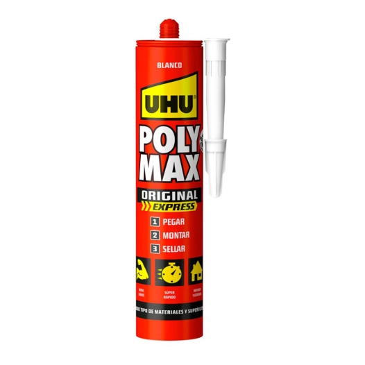 Uhu Poly Max® Express Blanc 425g Réf. 6310630