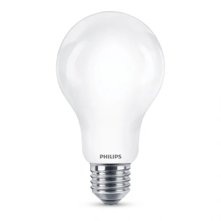 Ampoule Led Standard E27 17,5w 2452lm 2700k Lumière Chaude Ø7,5x12,1cm. Philips