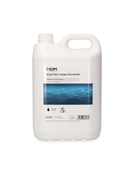 Algicide Longue Duree Effet Lustrant 5 L. Fusion Edm