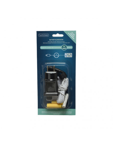 Éliminateur Batterie AAA 3V Alimentation continue 3V pour appareils 4xAAA - LUMINEO