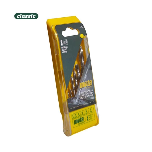 Jeu De 6 Embouts A.R Pour Metal De 2mm A 8mm Mj6 Mota