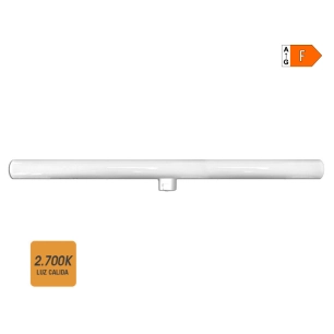 Linestra Led 1 Prise S14d 9w 700lm 2700k Lumière Chaude Ø3x50cm Edm