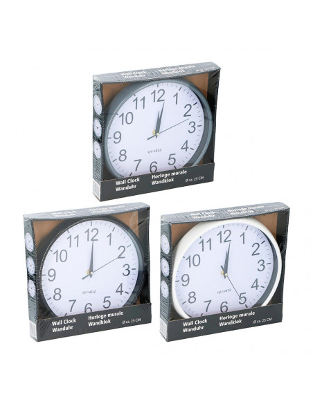 1 Horloge Murale 2ø5x3 Cm couleur suivant arrivage