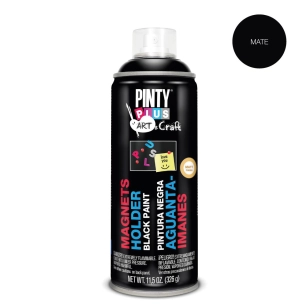 Peinture En Aérosol Pintyplus Art&Craft 520cc Peinture Pour Aimants Noir Pi104