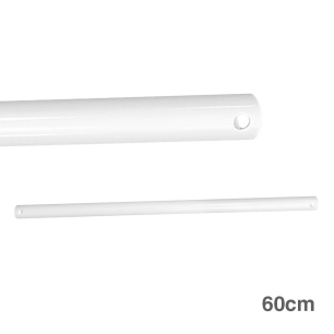 Extension Blanc De Tuyau De 60cm Pour Ventilateur De Plafond