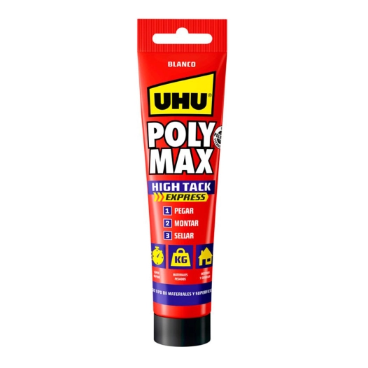Uhu Poly Max High Tack® Express Blanc 165g Réf. 6312920