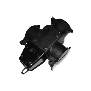 Triple Prise en Caoutchouc T – Tl 16a avec Couvercle Ip44 – Edm