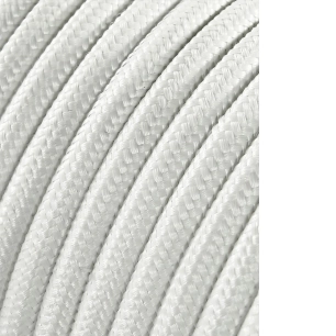 Câble Cordon Tubulaire 2x0,75mm C1 Blanc 5m