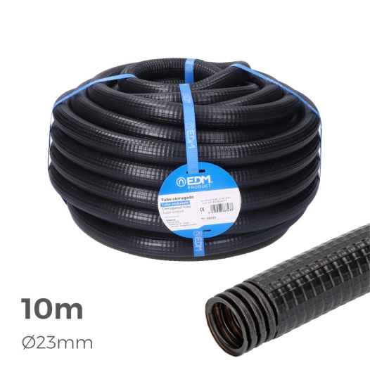 Gaine Prefilee Ferroplast Pour Installation Exterieure 23mm Ce M-32 10m Edm