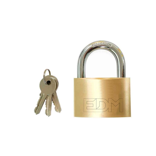 Cadenas Laiton Arc Normale 50x30mm Blister Edm