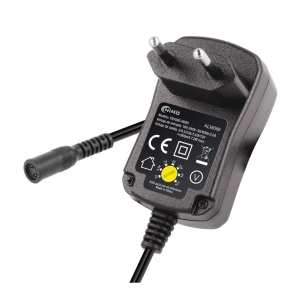 Alimentation Électronique 12v 600 Mah 7.2w Avec Sélecteur Réglable De 3v À 12v