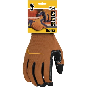 Gant De Travail Cuir Synthétique/Spandex Touch Taille 8 Juba