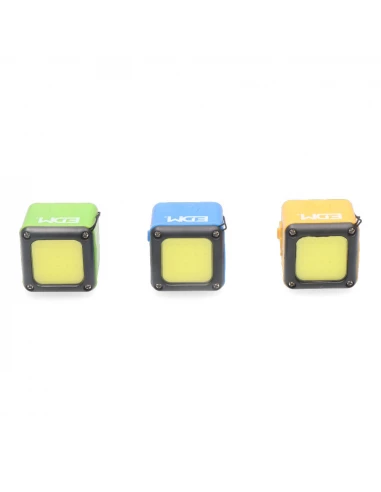 Lampe De Poche Led Cob 300lm Rechargeable Avec Usb + Aimant. Fonction Power Bank. Edm