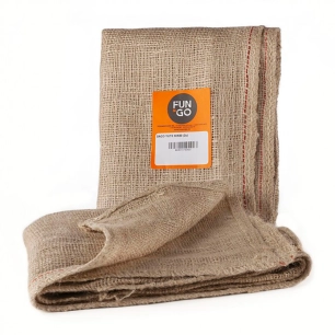 Pack 2 Unit. Sac De Jute 60x100cm Couleur Marron Fun & Go