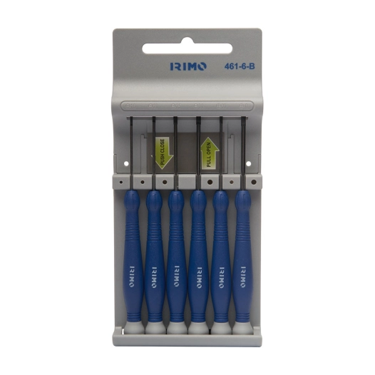 Jeu De 6 Tournevis De Precision 461-6-B Irimo