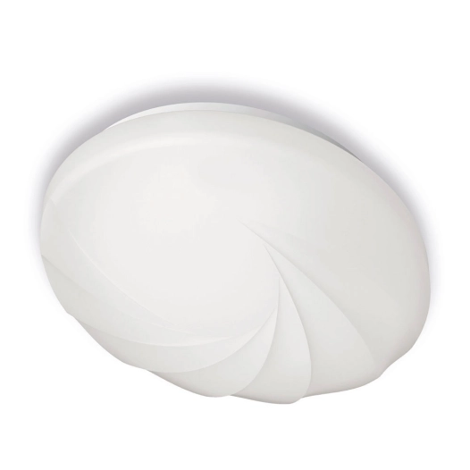 Plafonnier Intérieur Led 10w 1100lm 4000k Lumière Du Jour Mod. Shell Ø25x7,3cm Philips