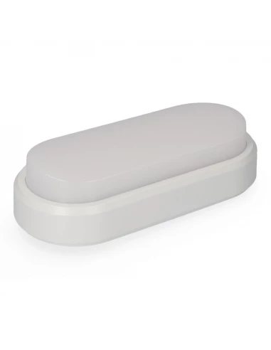 Applique Extérieur Led 18w 1950lm Ip44 Ovale 4000k Lumiere Du Jour Edm