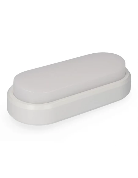 Applique Extérieur Led 18w 1950lm Ip44 Ovale 4000k Lumiere Du Jour Edm