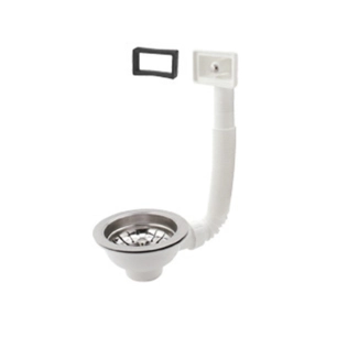 Valve Évier Ø115mm Avec Déversoir Et Grille (emballage)
