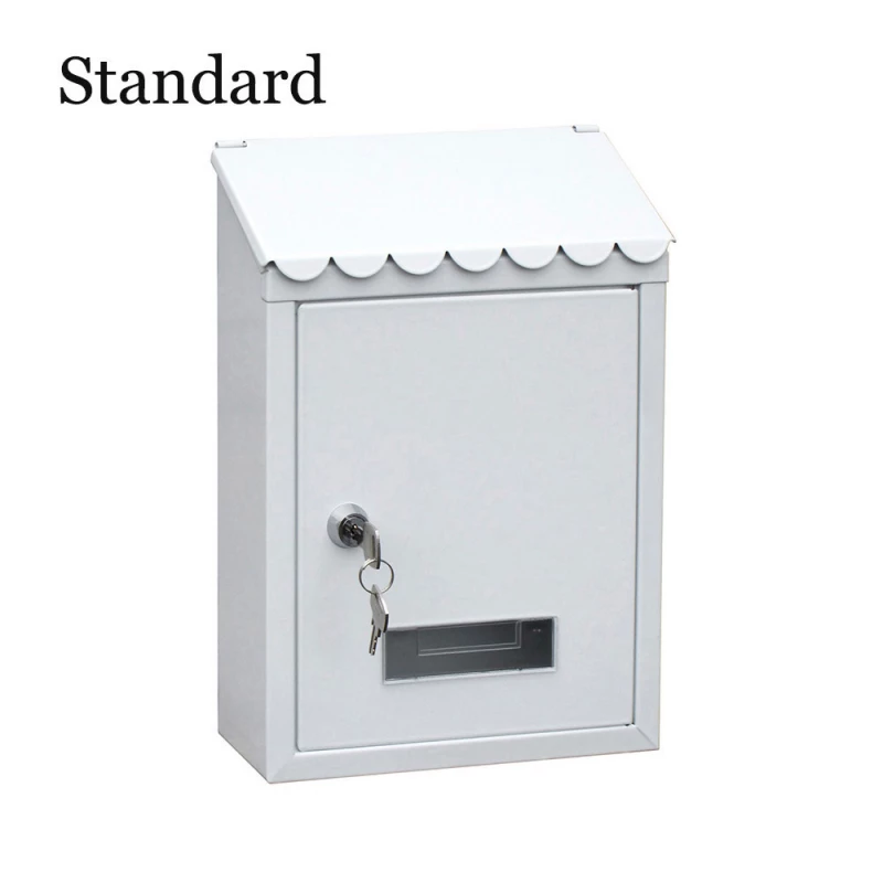 Boîte aux Lettres murale En Acier Blanche - EDM