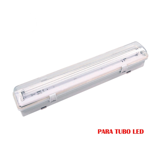 Réglette Fluorescent Etanche Pour Tube Led 1x18w (EQ. 36w) 220v 123cm Ip65 Edm
