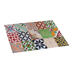 Tapis Vinyle Mosaique Couleur 45x75cm