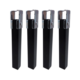 Jeu De 4 Pieds Somiier Pt25 40x30x255mm S/R Ne 96404 Micel