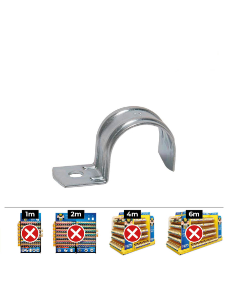 Agrafes F20 DIN CELO Fixation robuste universelle - CELO