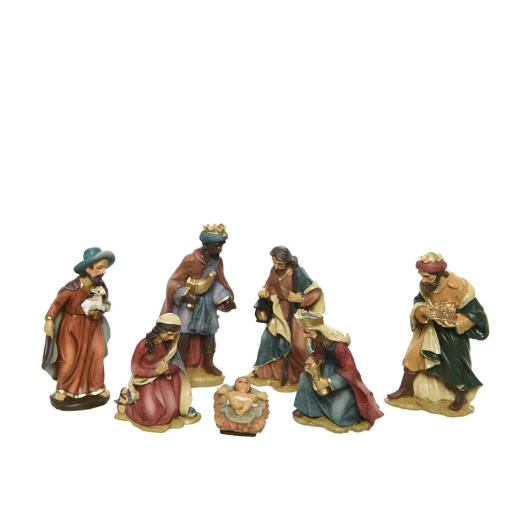 Set De 7 Figurines Pour Creche 9cm