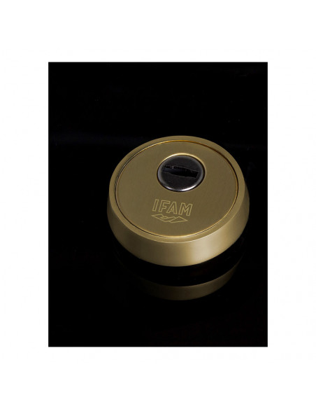 Bouclier Es700l. Finition Laiton. Ø61mm. Ifam