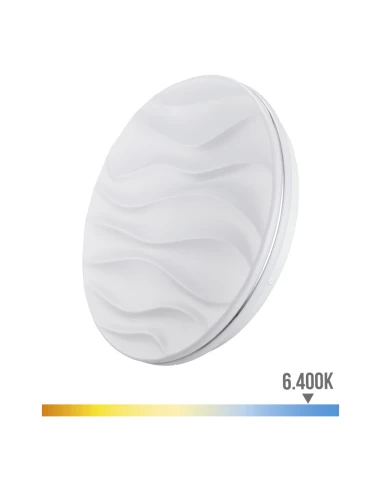 Support Mural Surface Super Led 24w 2490lm 6500k Lumière Froide. Modèle Désert Edm