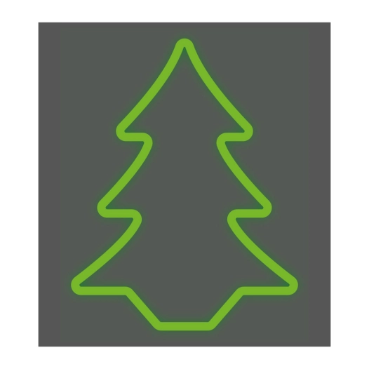 Figurine Flexible De Sapin Verd 62cm