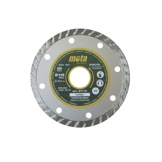 Disque Diamant Turbo De Ø230mm Ss230p Mota
