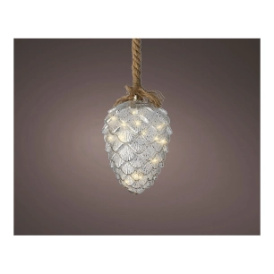 Microled Ananas Ø15x21cm 15 Leds Lumière Blanche Chaude Fixe