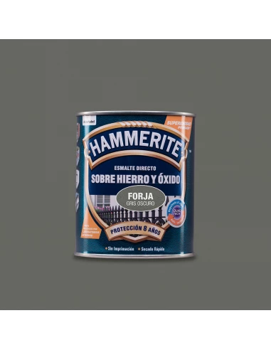 Hammerite Vernis Metallique Forge Gris Foncé 0.750l 5093211