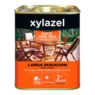 Xylazel Huile Pour Teck Longue Duree Couleur Noyer 0.750l 5396296