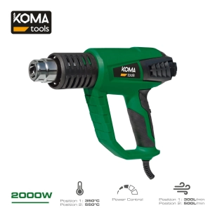 Décapeur Electrique 2000w 26,5x20,6cm Koma Tools