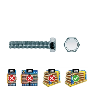 Vis Hexagonale Din 933 8x45 Boite 100 Pcs Celo