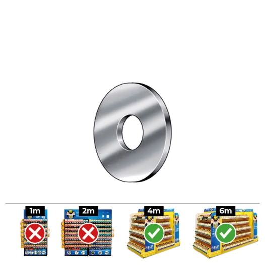 Rondelle De Corps Din 9021 10 Zinc Plat. Boîte 100 Uni. Celo