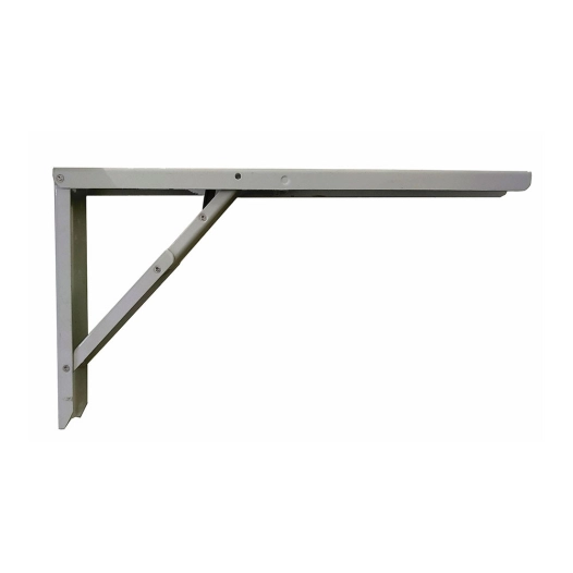 Equerres D´ Acier Pliant Abat-Table Argent 30x52cm.
