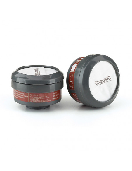 S.Of Pack 2 Fp Abek1p3 Filtre Steelpro Avec Filetage