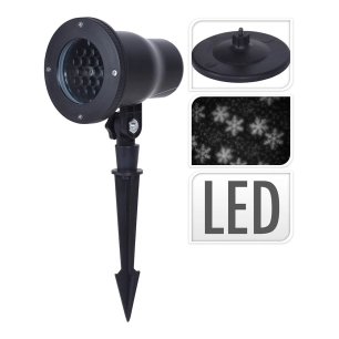Projecteur Led Effet Tempête De Neige Ip44