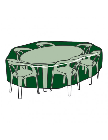 Couvercle De Protection. Housse Table Et Chaise Ø205x90cm 100gr/M²