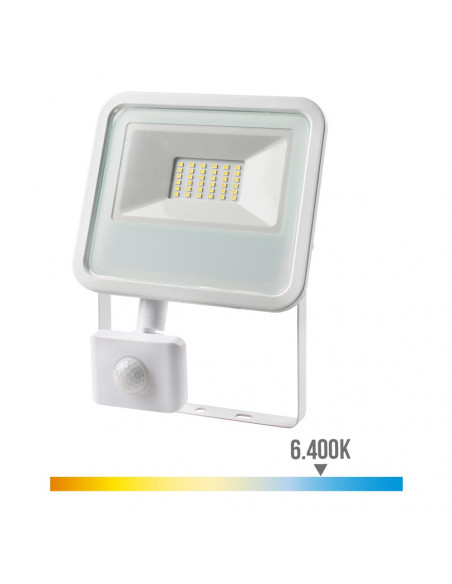 Projecteur LED 30W Capteur EDM Éclairage LED puissant 30W avec capteur de présence - EDM