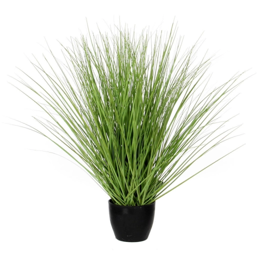 Herbe Pvc Vert En Pot Plastique 11,5x50cm