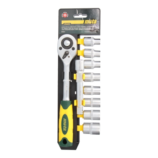 Kit 10pcs. Serrure Pointe Torx Femelle 1/2'' Ek631 Mota