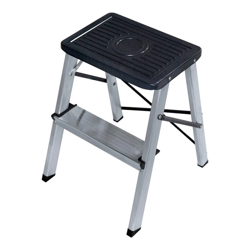 Tabouret En Aluminium 2 Marches Selon Une En 14183 Edm