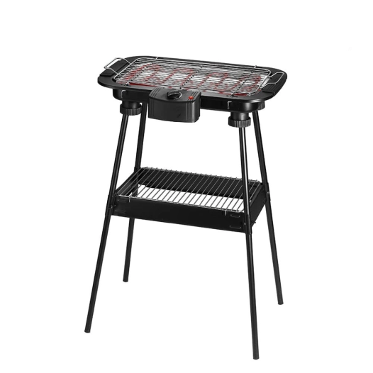 Barbecue Électrique Sur Pieds 47,5x30x70,5cm Edm