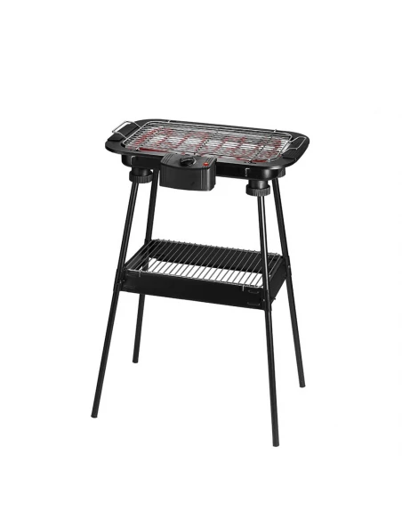 Barbecue Électrique Sur Pieds 47,5x30x70,5cm Edm