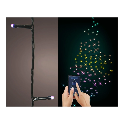 Guirlande Led Danzante Bluetooth Multicolore 9,9m 50l.